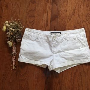 Abercrombie White Shorts
